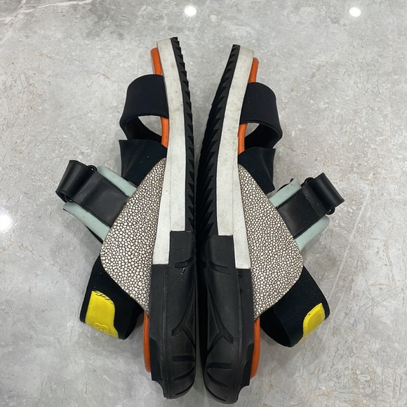 Men’s Y-3 Adidas Kaohe Mixed Media Sandal - Size US 10 - Picture 11 of 16